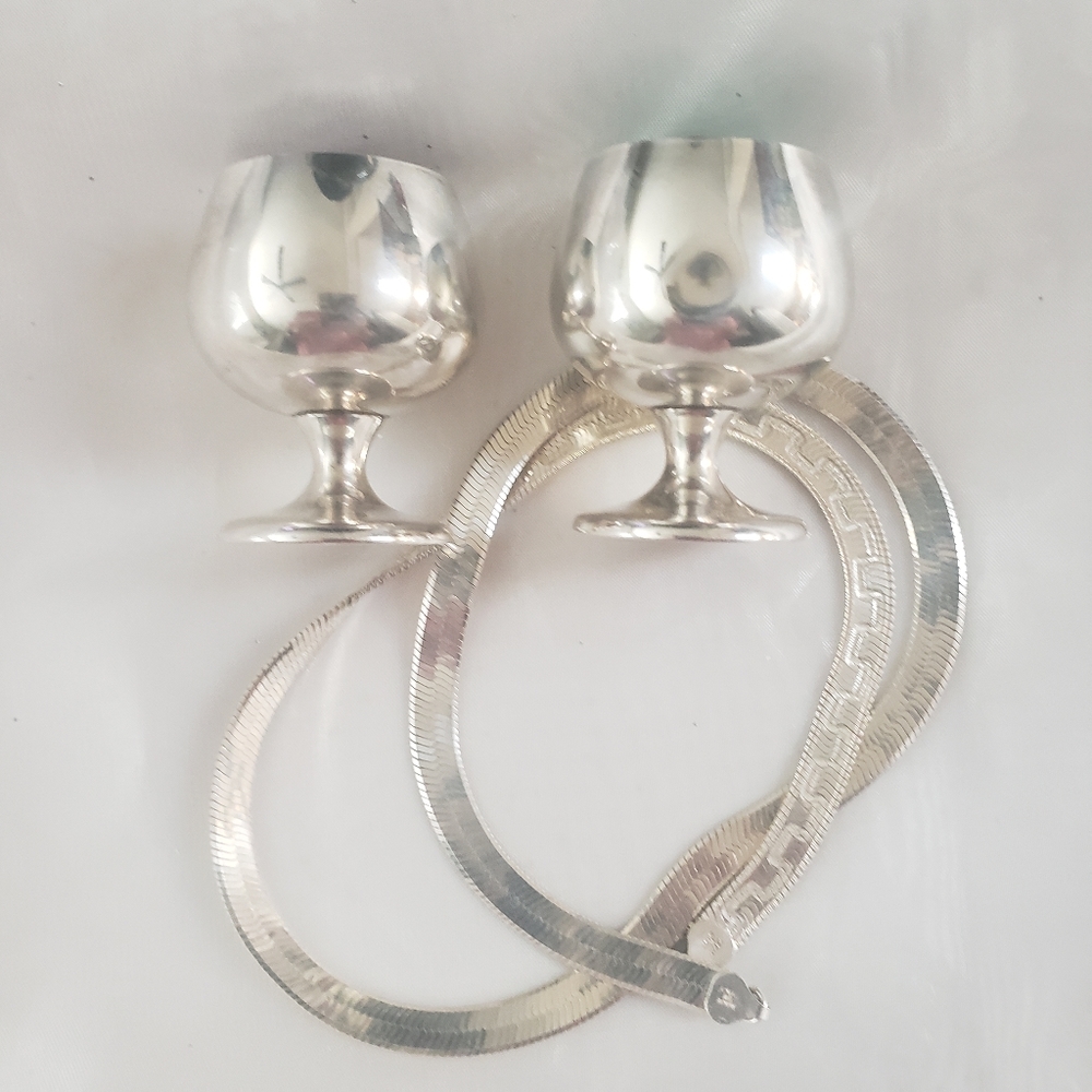 GORHAM STERLING SILVER CORDIAL CUPS